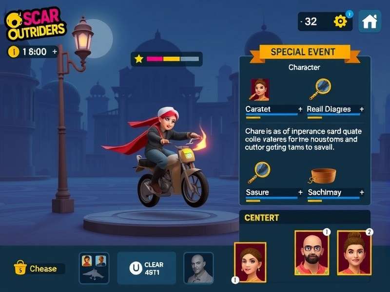 Oscar Outriders gameplay screenshot showing character combat